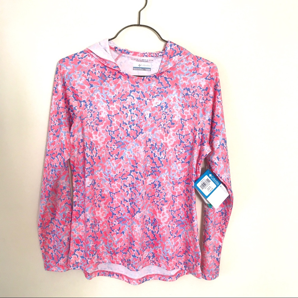 *SOLD* Columbia Hooded Omni Shade Sun Shirt